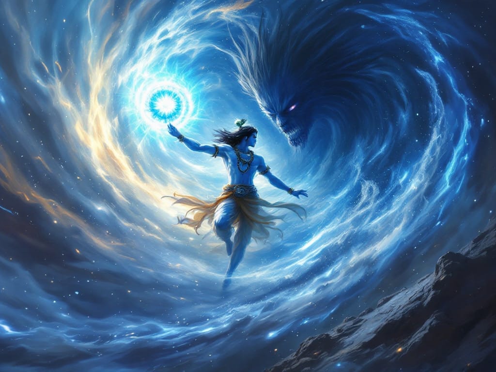 lord shri krishna kaal yavan lord shri krishna kaal yavan Lord Krishna & Kaal Yavan, one forgotten duel